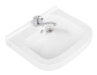 Раковина Кувшинка Юни 50 для установки над стиральной машиной